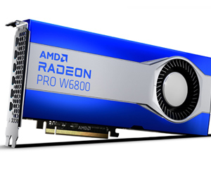 AMD, 라데온 PRO W6000 시리즈 워크스테이션 그래픽 카드 발표
